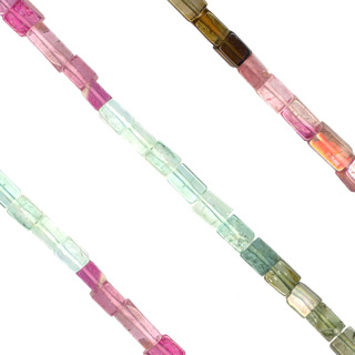 Tourmaline 3mm Cube Loose String