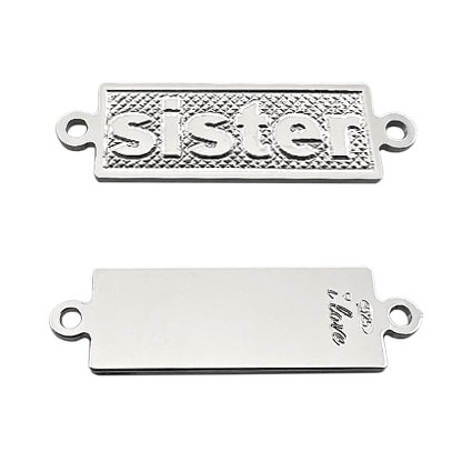 23mm Sister Link Sterling Silver