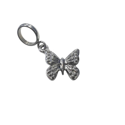 13mm Butterfly Charm w/ 6mm Slider SP