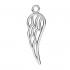 29x10mm Open Angel Wing Sterling Silver px - view 1