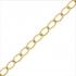 2.2mm Cable Chain by Length Gold Filled - view 1