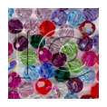 4mm Swarovski Crystal Round Facet Beads: Mix